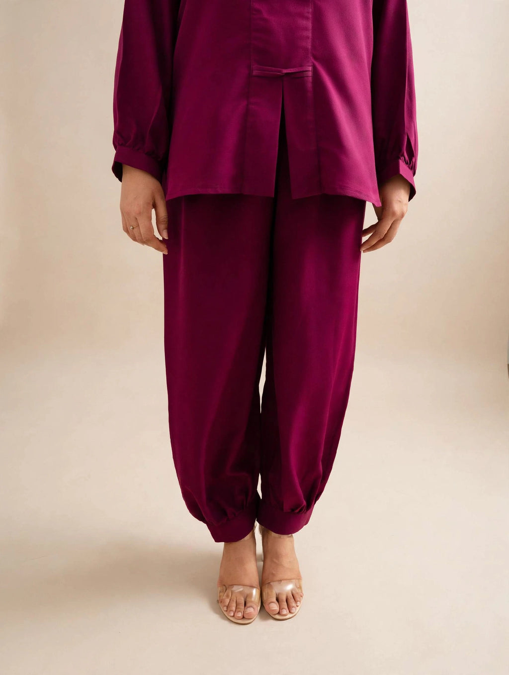 Mandarin Set - Burgundy