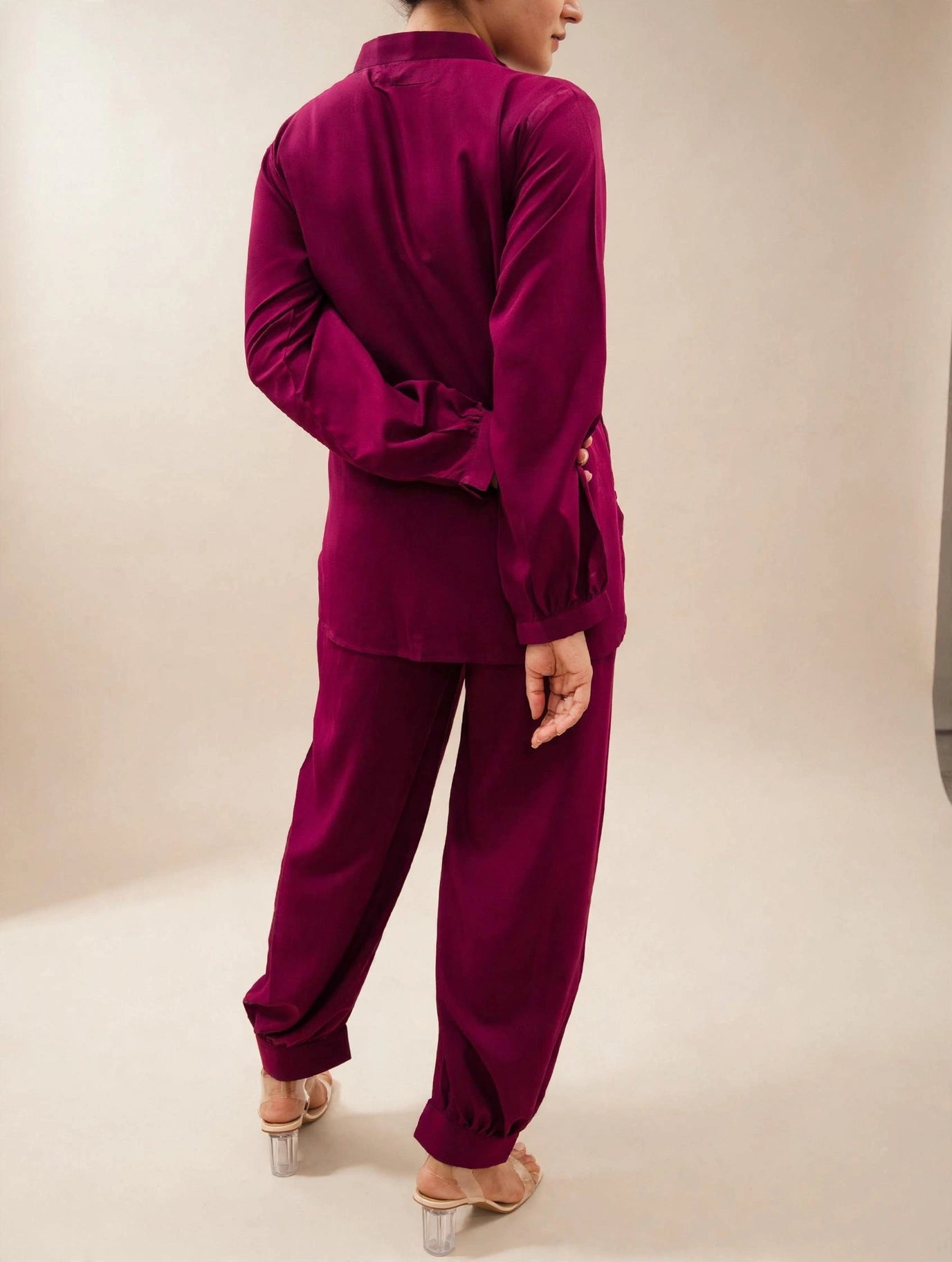Mandarin Set - Burgundy