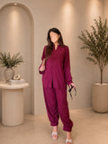 Mandarin Set - Burgundy